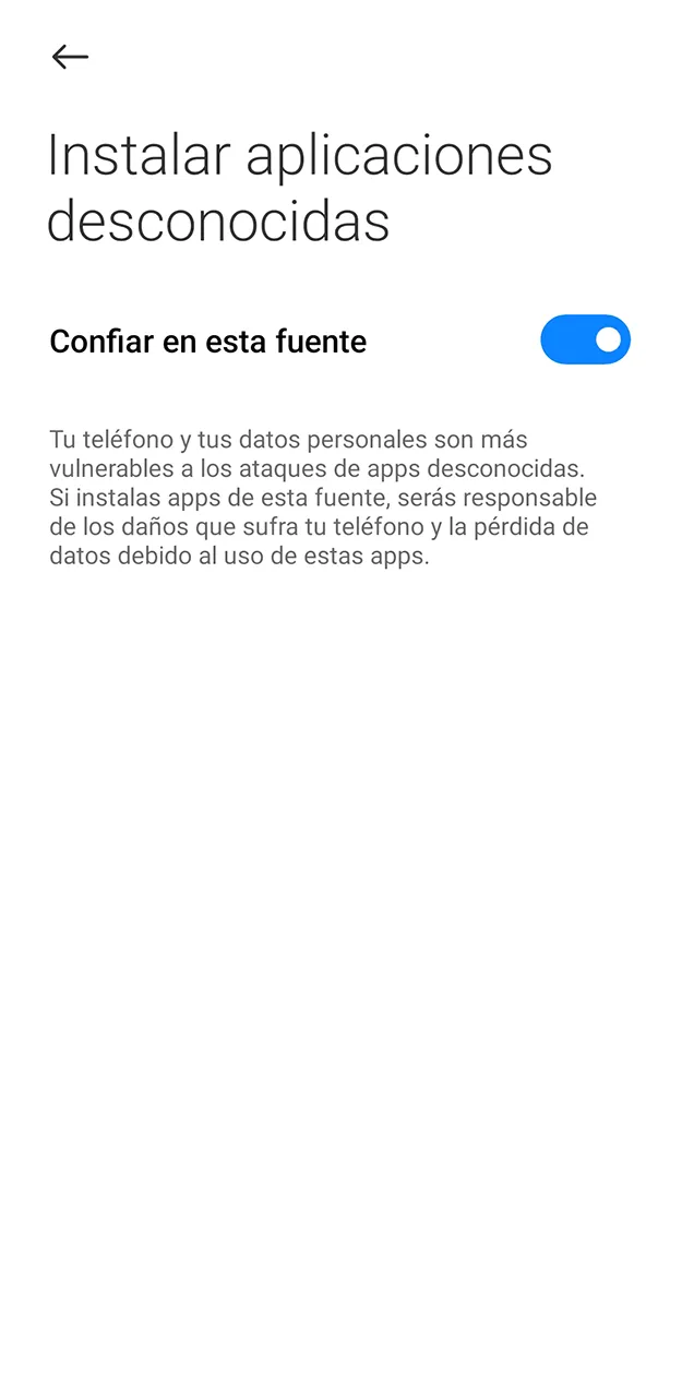 Configura y prepara tu dispositivo para instalar la aplicación 1win.